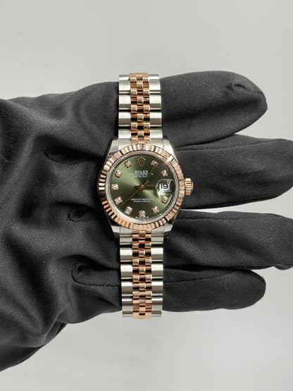 Rolex Lady-Datejust 279171G Green Jubilee 2025