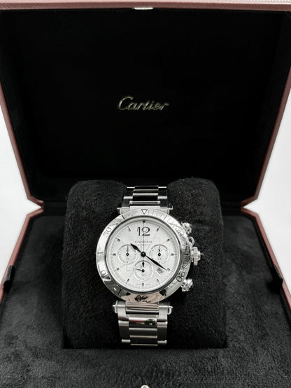 Cartier Pasha Chronograph Watch 41mm WSPA0018