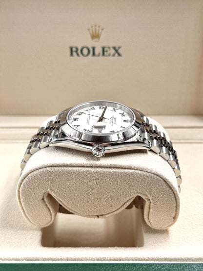 Rolex Datejust 41 126300 White Roman Jubilee 2024