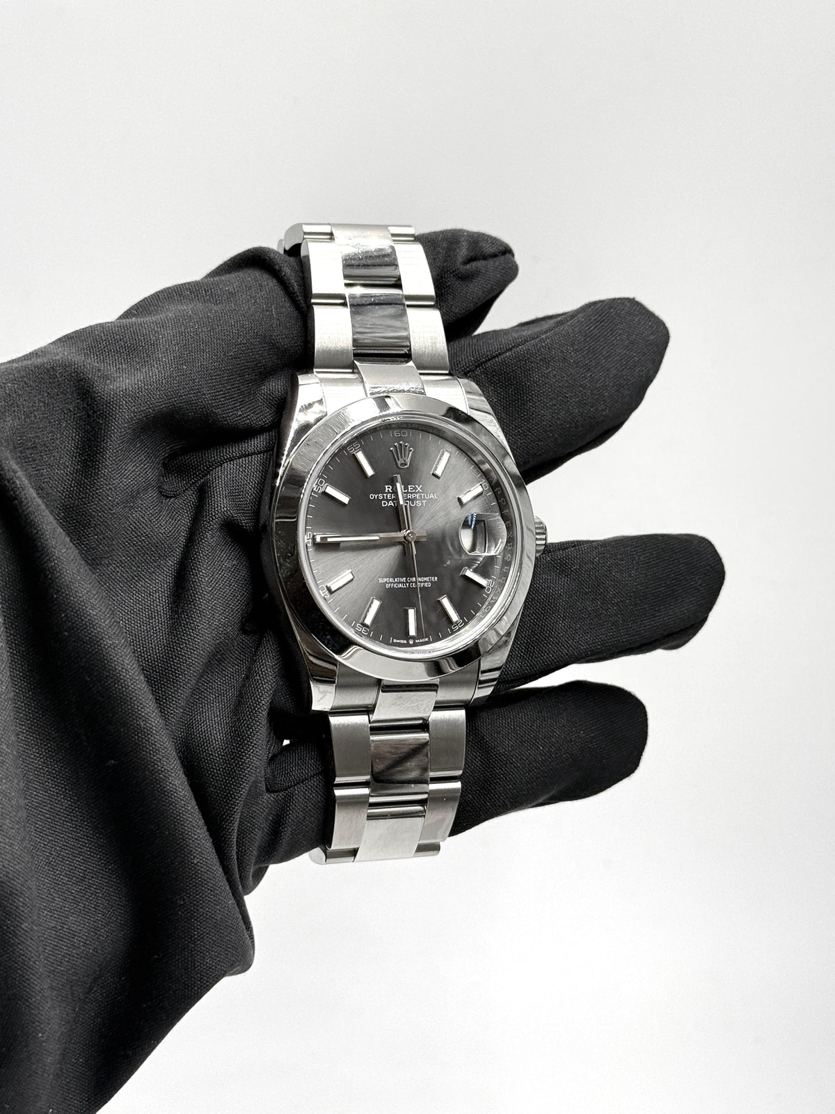Rolex Datejust 41 126300 Black Index Oyster 2025