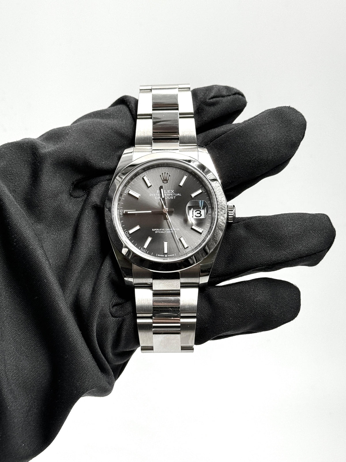 Rolex Datejust 41 126300 Black Index Oyster 2026