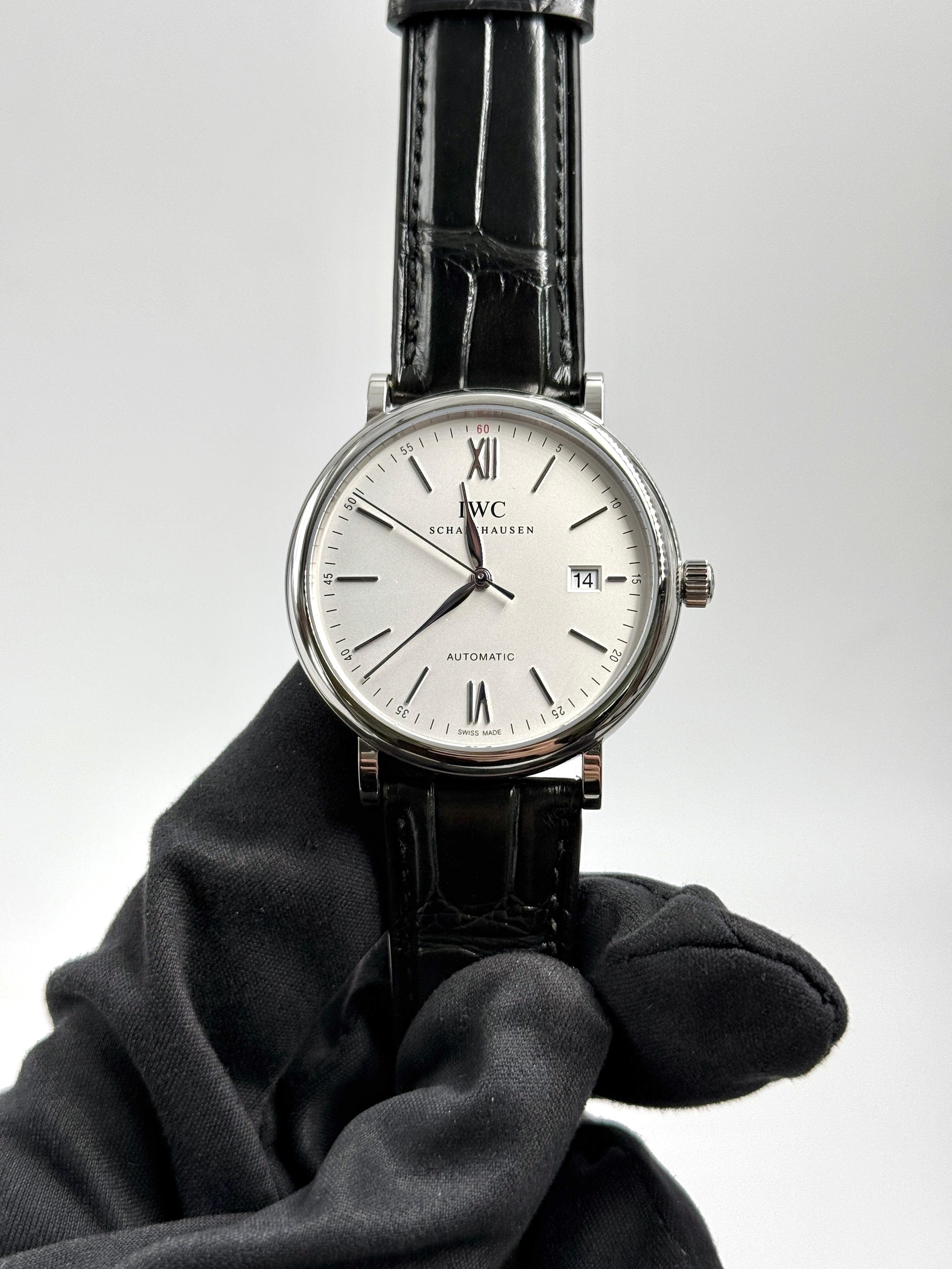 IWC IWC SCHAFFHAUSEN IW356501 ポートフィノ デイト 自動巻き メンズ