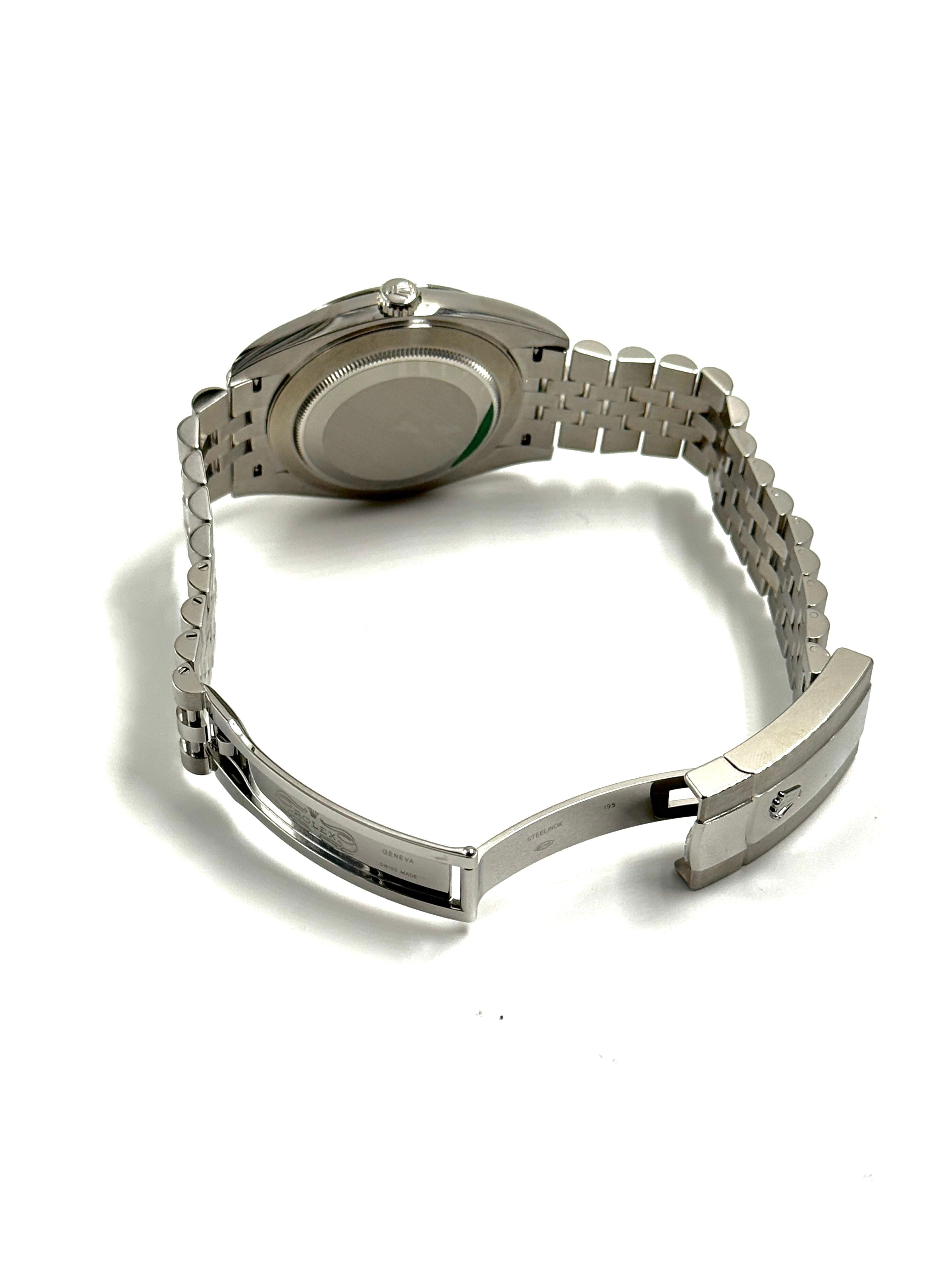 Rolex Datejust 41 126300 White Roman Jubilee 2024
