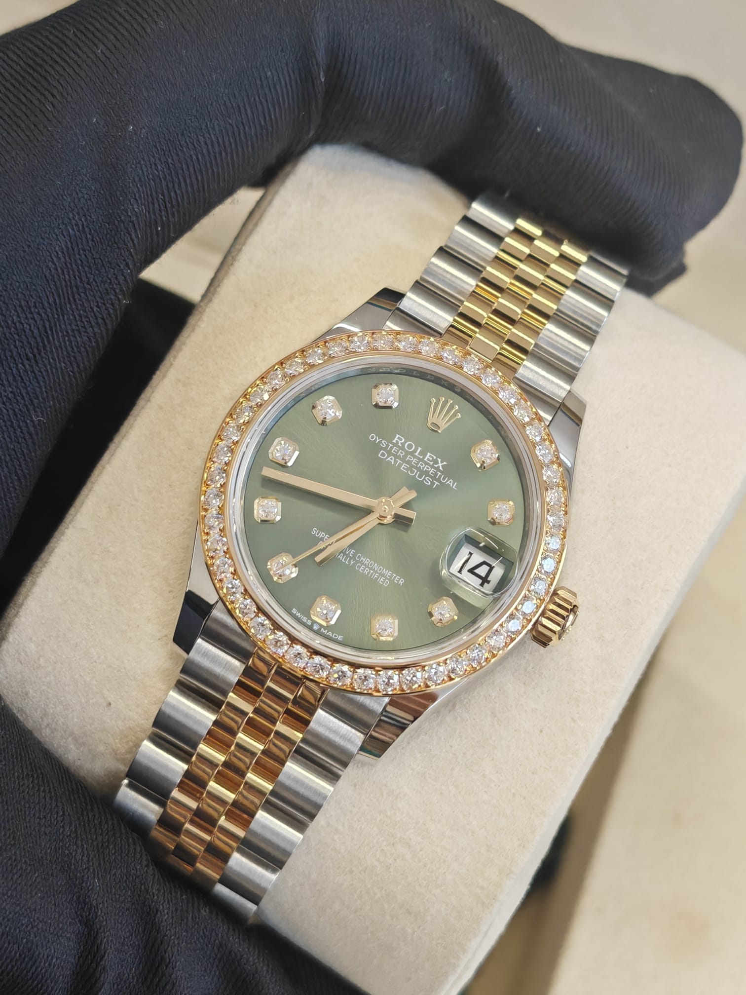 Rolex Datejust 31 278383RBR G Green Jubilee 2025