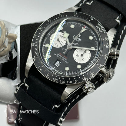 Tudor Black Bay Chrono 41mm 79360N-0005 Black Strap