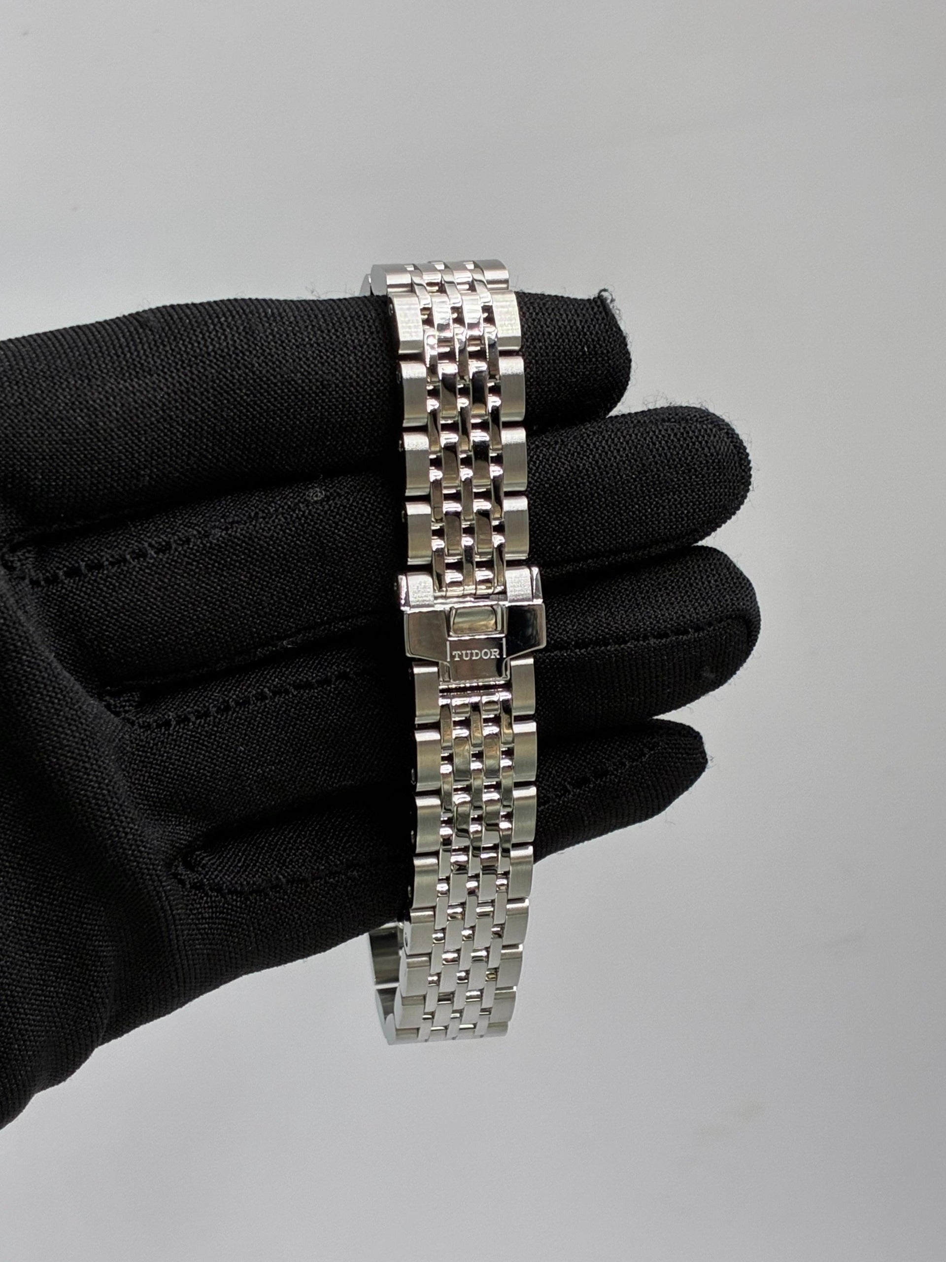 Tudor 91350-0003 1926 28 Stainless Steel / Silver - Diamond