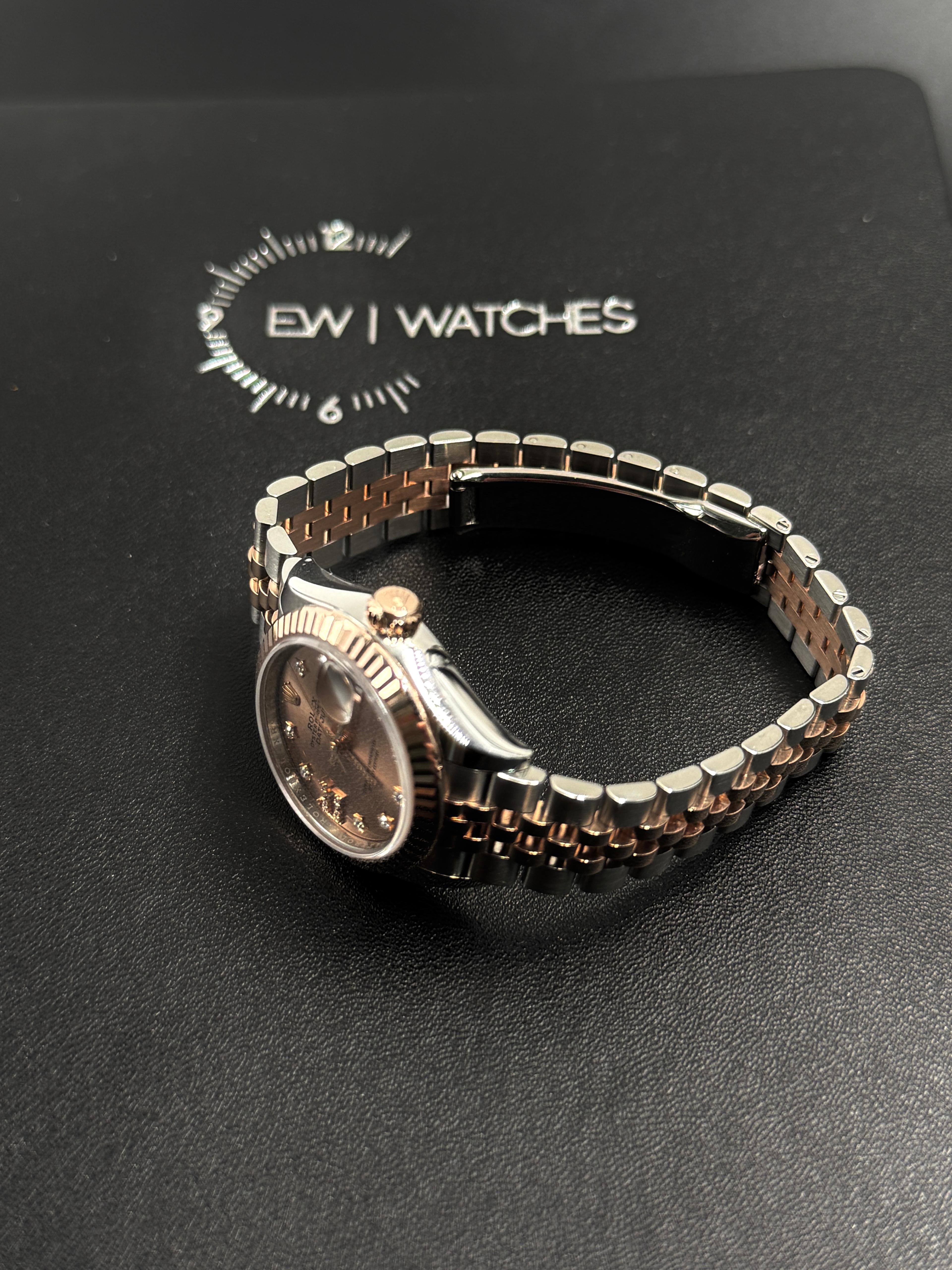 ROLEX  Lady-Datejust 28MM 279171G ROSE STAR  JUB