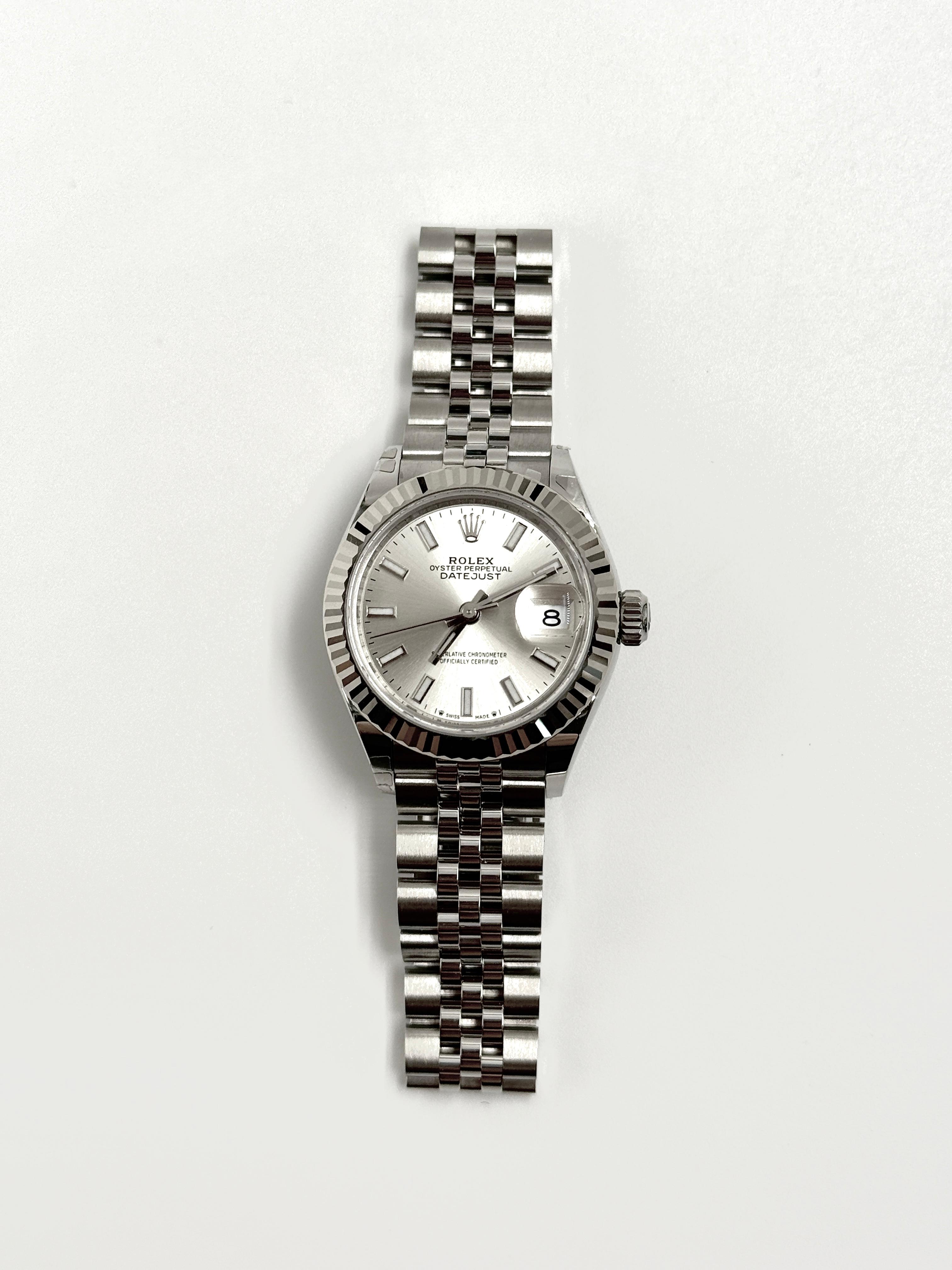 Rolex Lady-Datejust 279174 Silver Index Jubilee 2025
