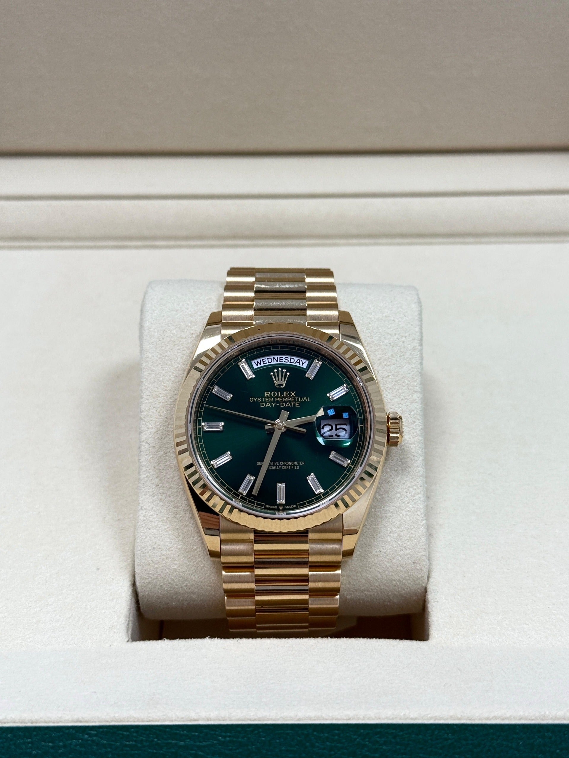 Day-Date 36 128238A GREEN