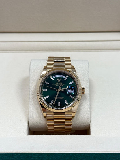 Day-Date 36 128238A GREEN