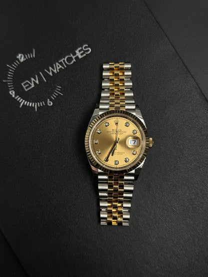 Rolex Datejust 36 126233G Champagne Jubilee 2026