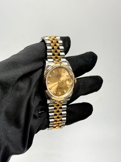 Rolex Datejust 36 126233G Champ Jubilee 2025