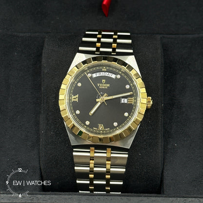 Tudor Royal 41mm 28603-0005 Black Diamonds 2023