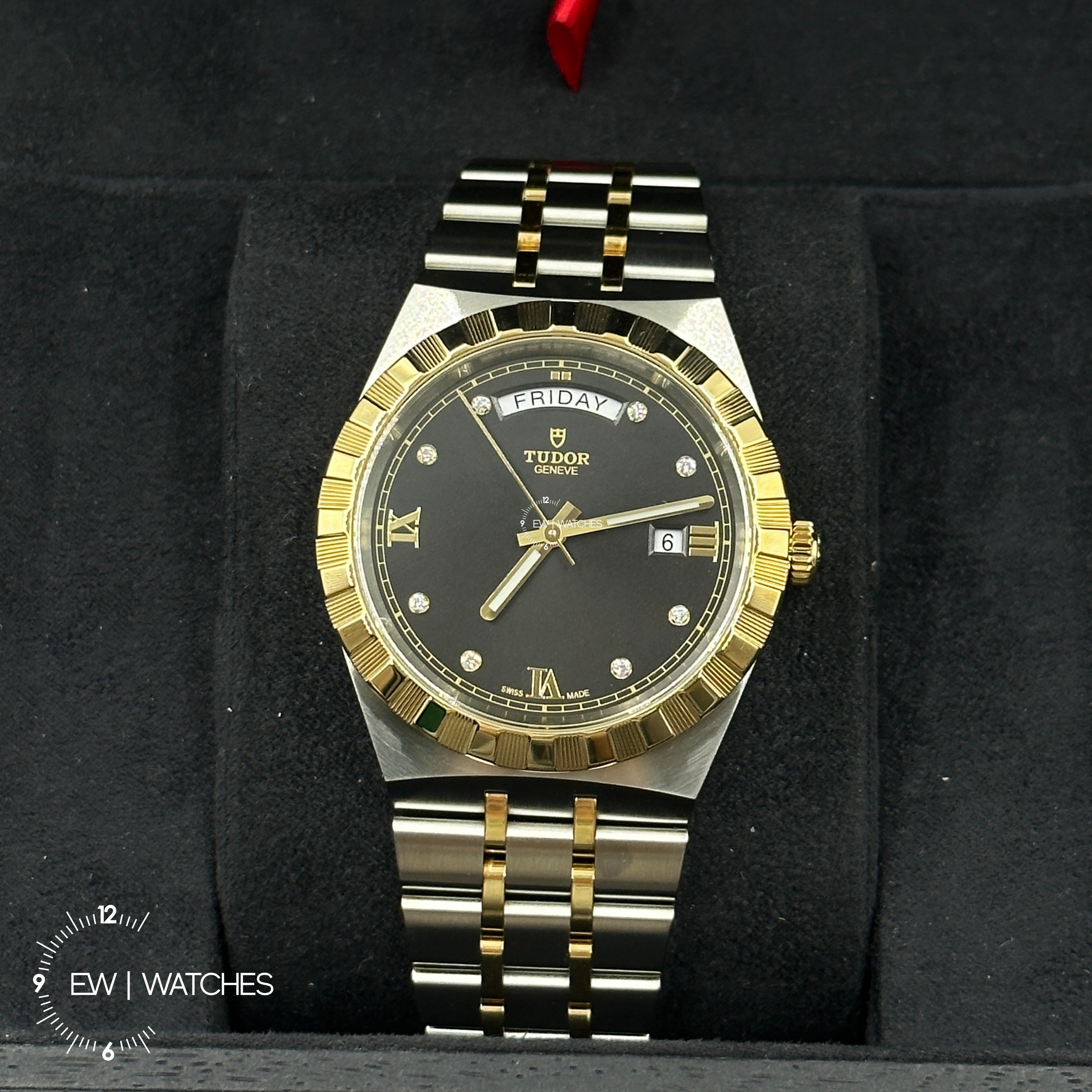 Tudor Royal 41mm 28603-0005 Black Diamonds 2023