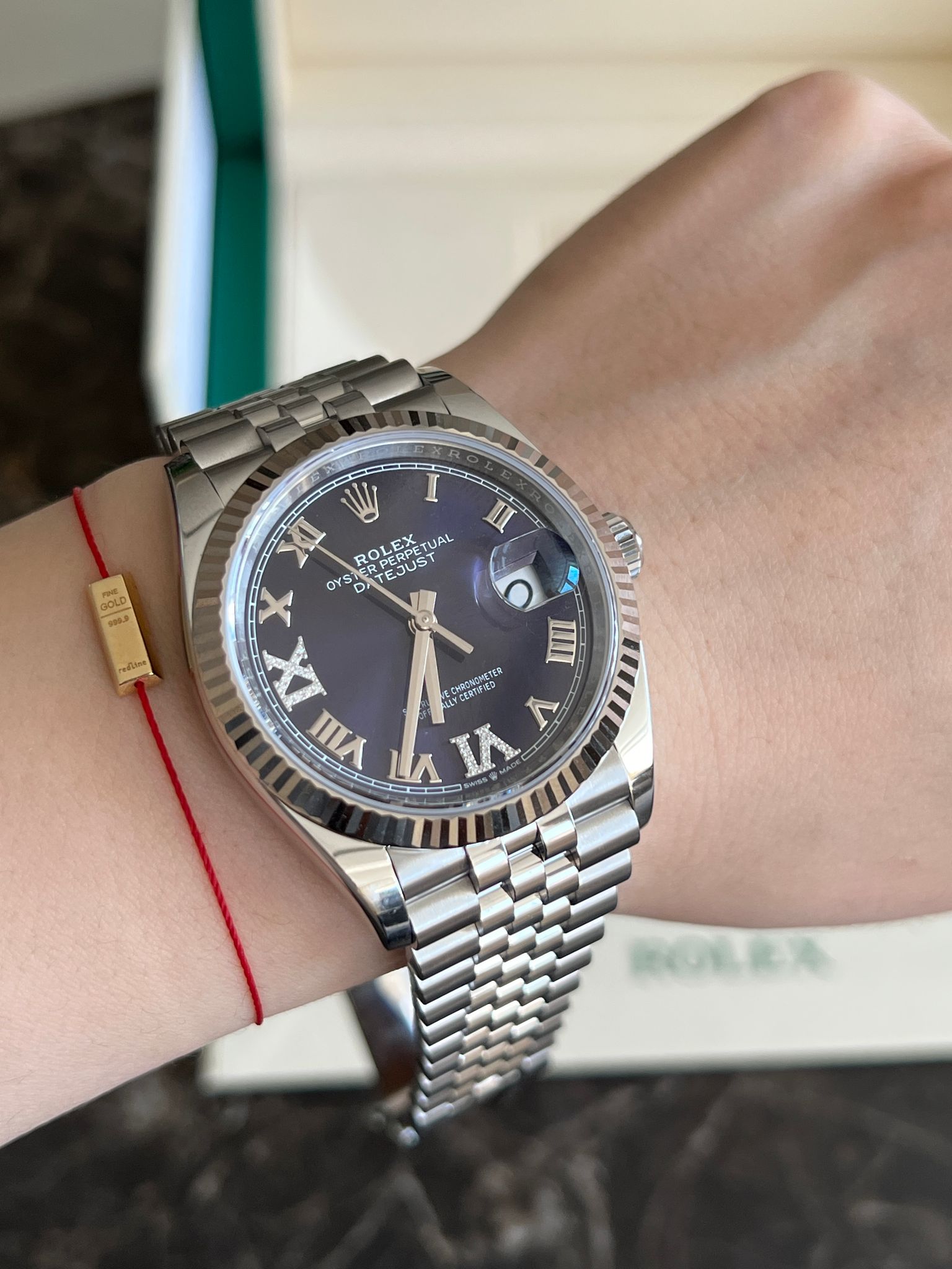 Rolex Datejust 36 126234 Purple VIIX Jubilee 2024