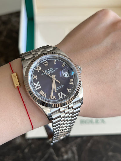 Rolex Datejust 36 126234 Purple VIIX Jubilee 2024