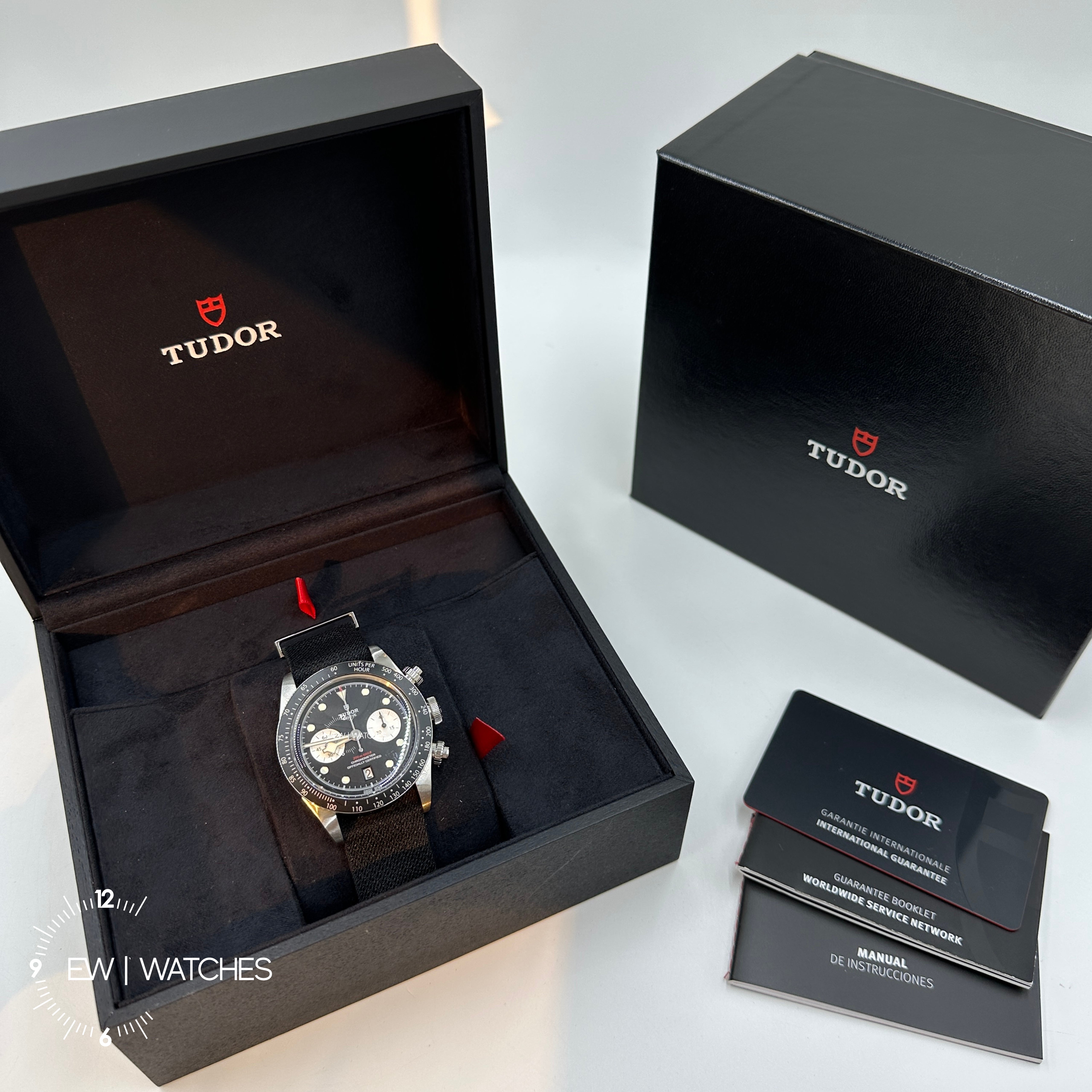 Tudor Black Bay Chrono 41mm 79360N-0007 Black Woven 2023
