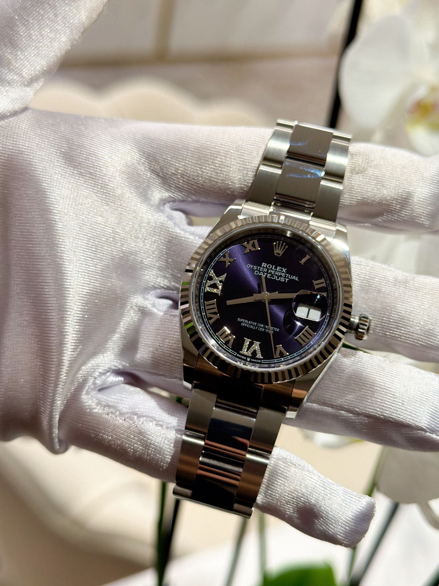 Rolex Datejust 36 126234 Purple VIIX Oyster 2025