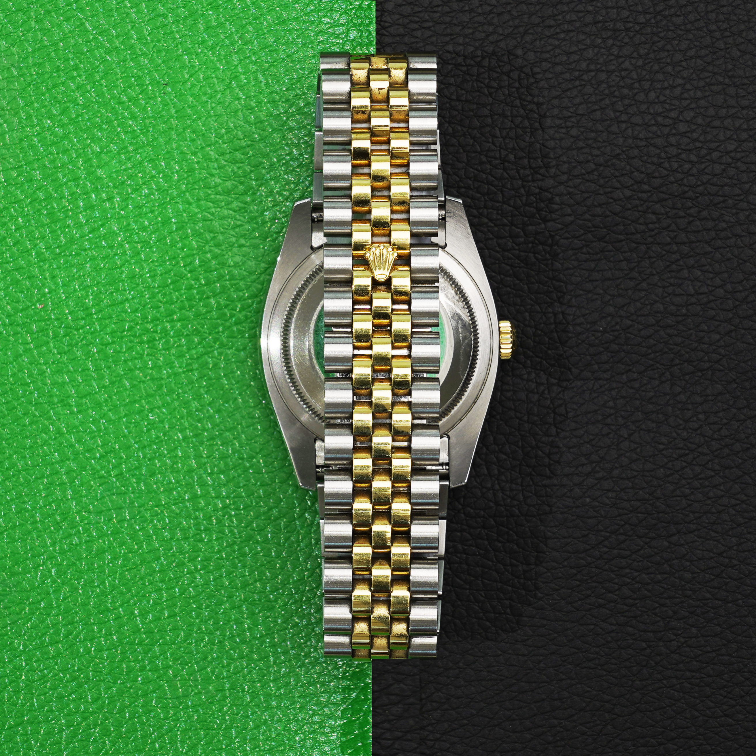 Rolex Datejust 36 116233 Champagne Index Jubilee naked