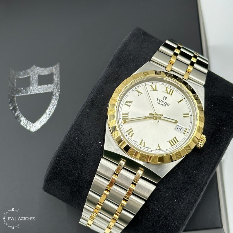 Tudor Royal 38mm 28503-0001 Silver Roman Steel 2022
