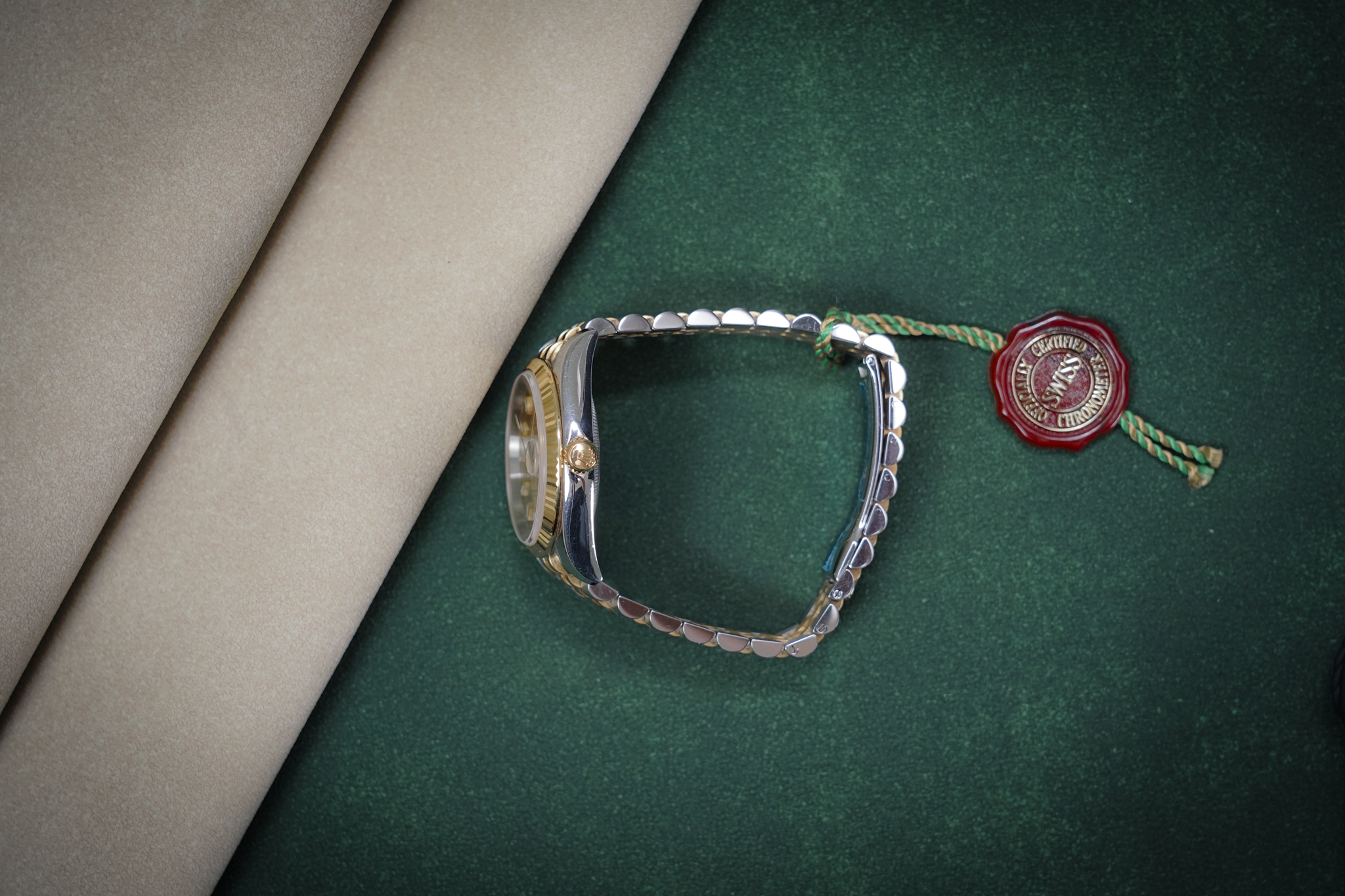 Rolex 116233 champ jubilee 2004 original paper