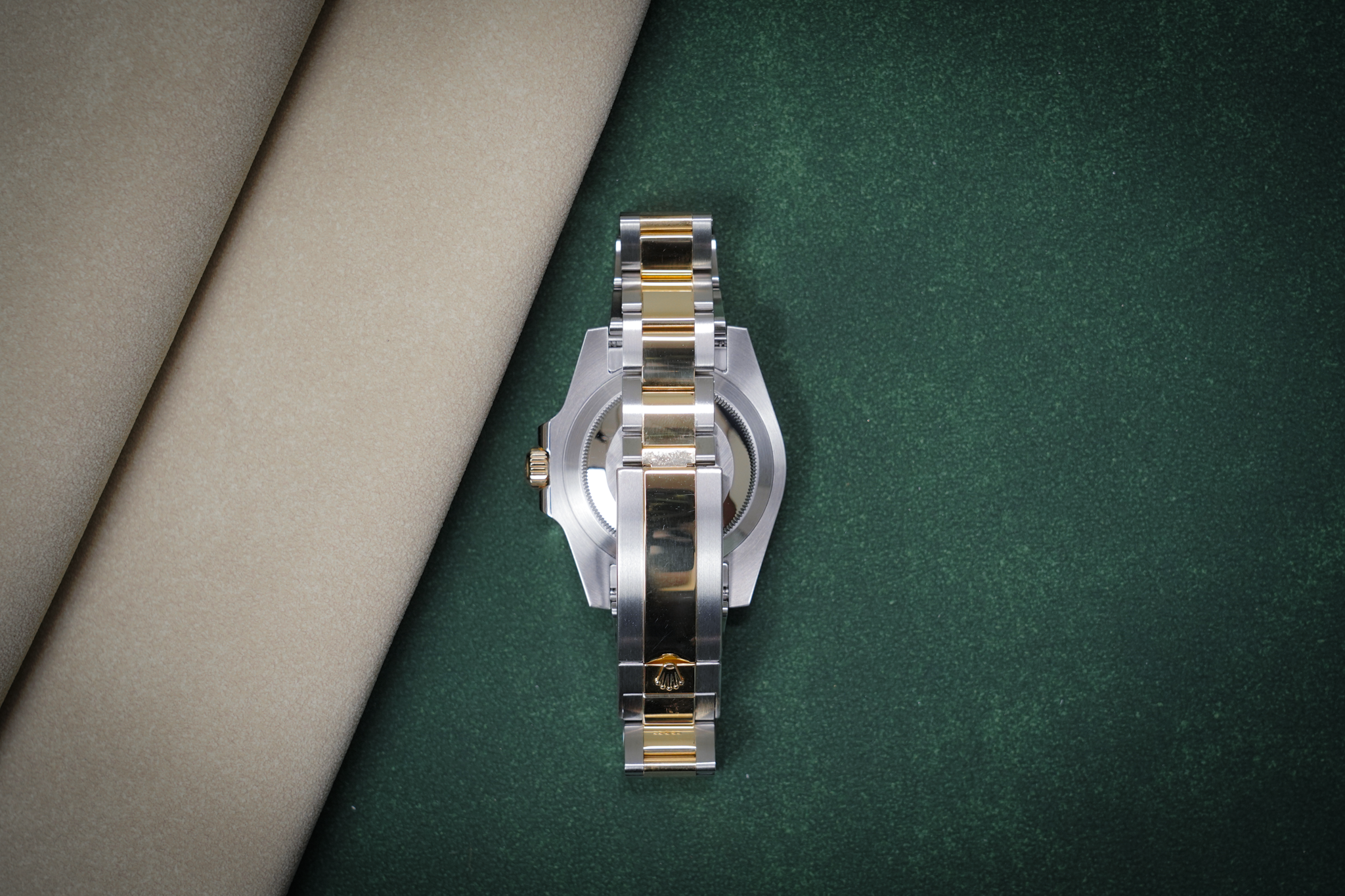 ROLEX 116613lb blue 2018 original paper