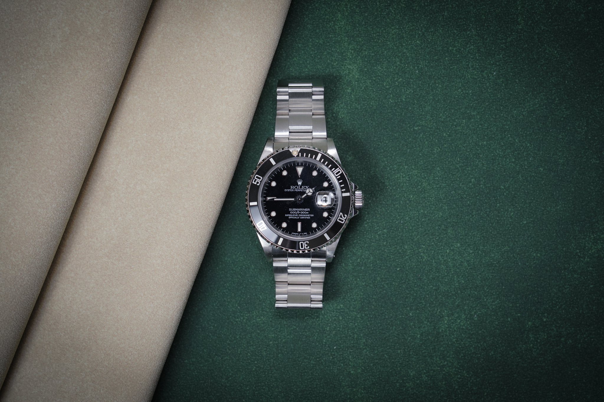 Rolex 16610 black 1996 original paper