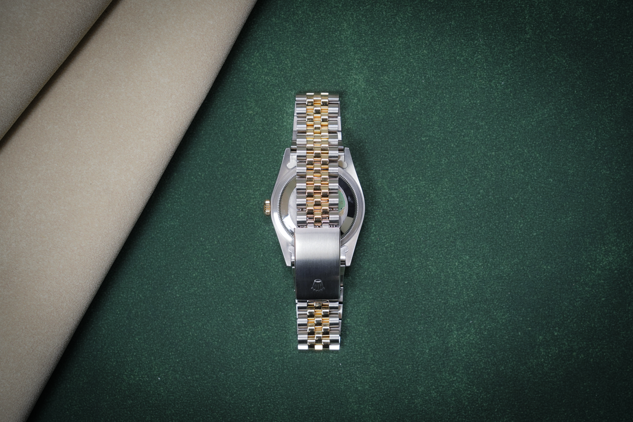 Rolex Datejust 36 16233 Champagne Jubilee 1989 with Original Paper