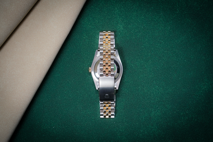 Rolex Datejust 36 16233 Champagne Jubilee 1989 with Original Paper