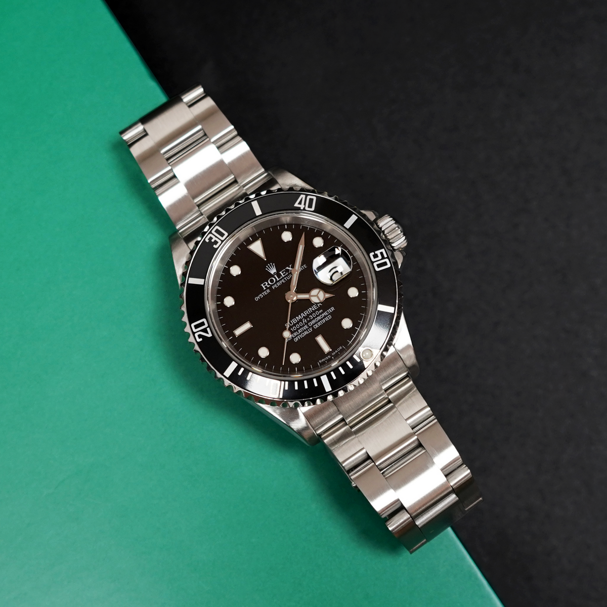 Rolex Submariner Date 16610LN 2007 Full Set-OPL