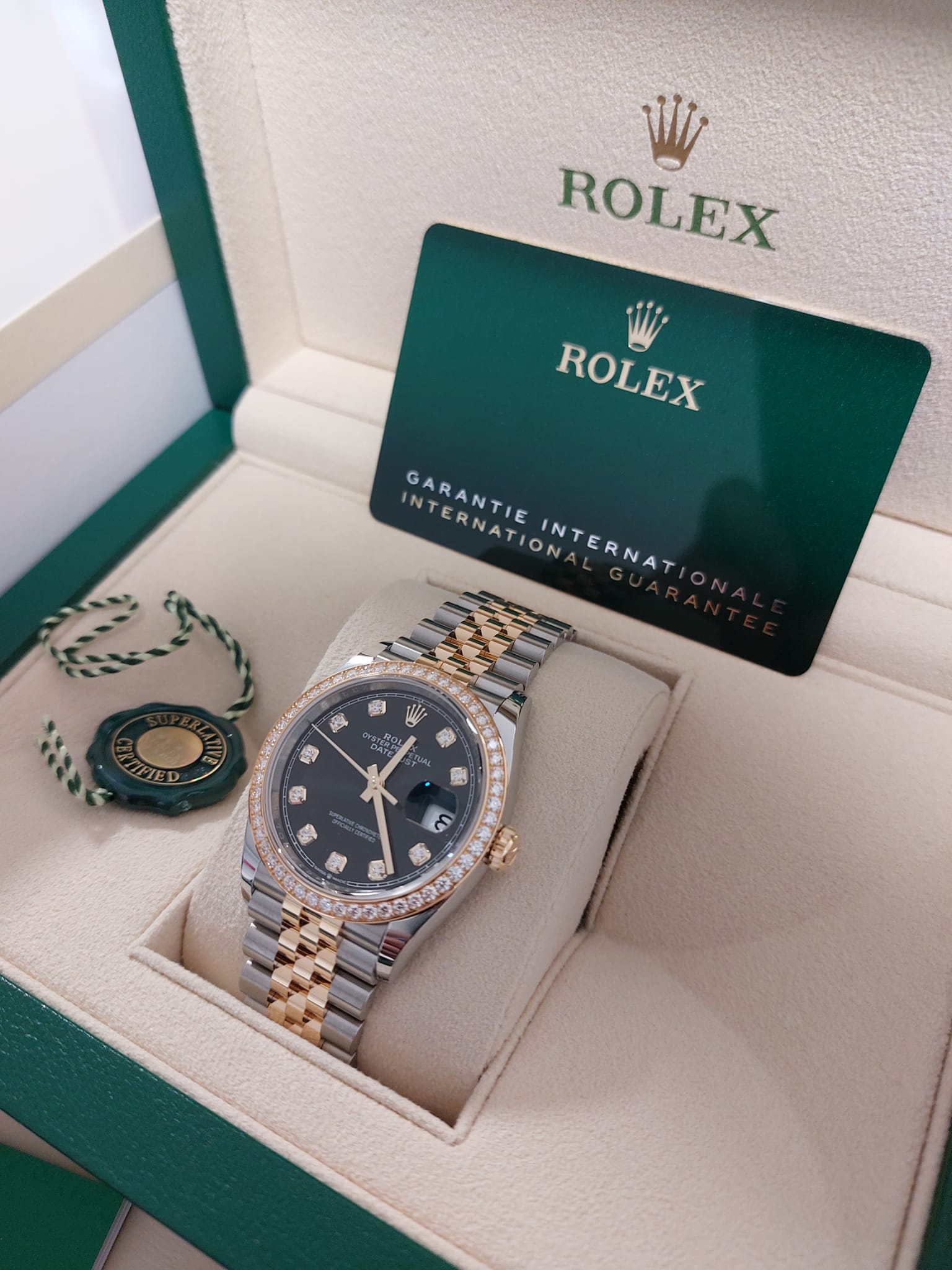 Rolex Datejust 36 126283RBR G Black Jubilee 2025