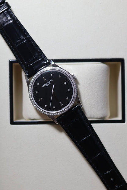 Patek Philippe Calatrava 5297G‑001 Diamond Bezel White‑Gold 38 MM 2020