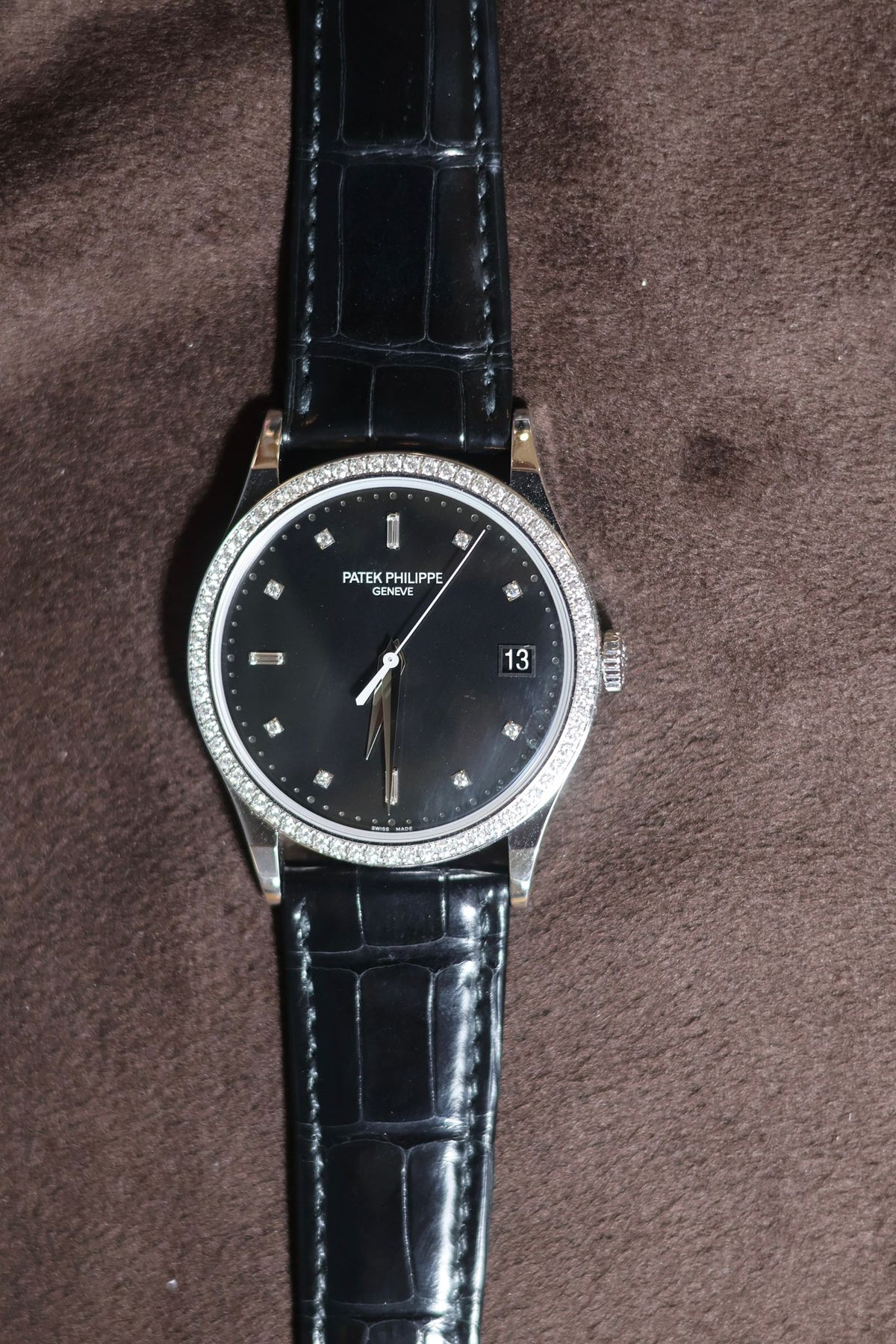 Patek Philippe Calatrava 5297G‑001 Diamond Bezel White‑Gold 38 MM 2020