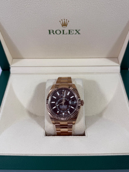 Rolex Sky-Dweller 42mm 326935 Choc 2023