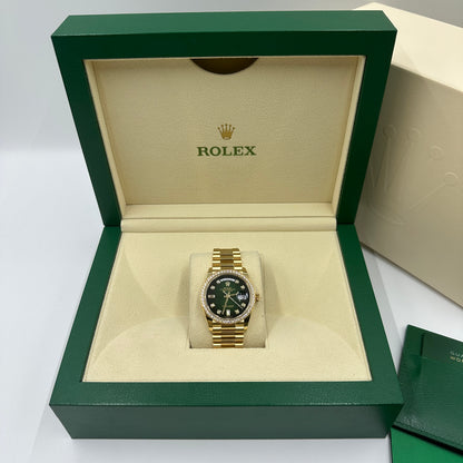 Rolex Day-Date 36 128348RBR G GREEN OMBRE  m128348rbr-0035 2025