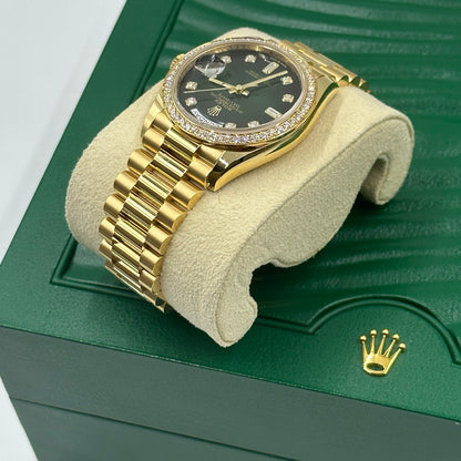 Rolex Day-Date 36 128348RBR G GREEN OMBRE  m128348rbr-0035 2025