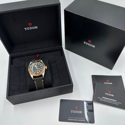 Tudor Black Bay GMT41mm 79833Mn-0003 Leather Strap 2024