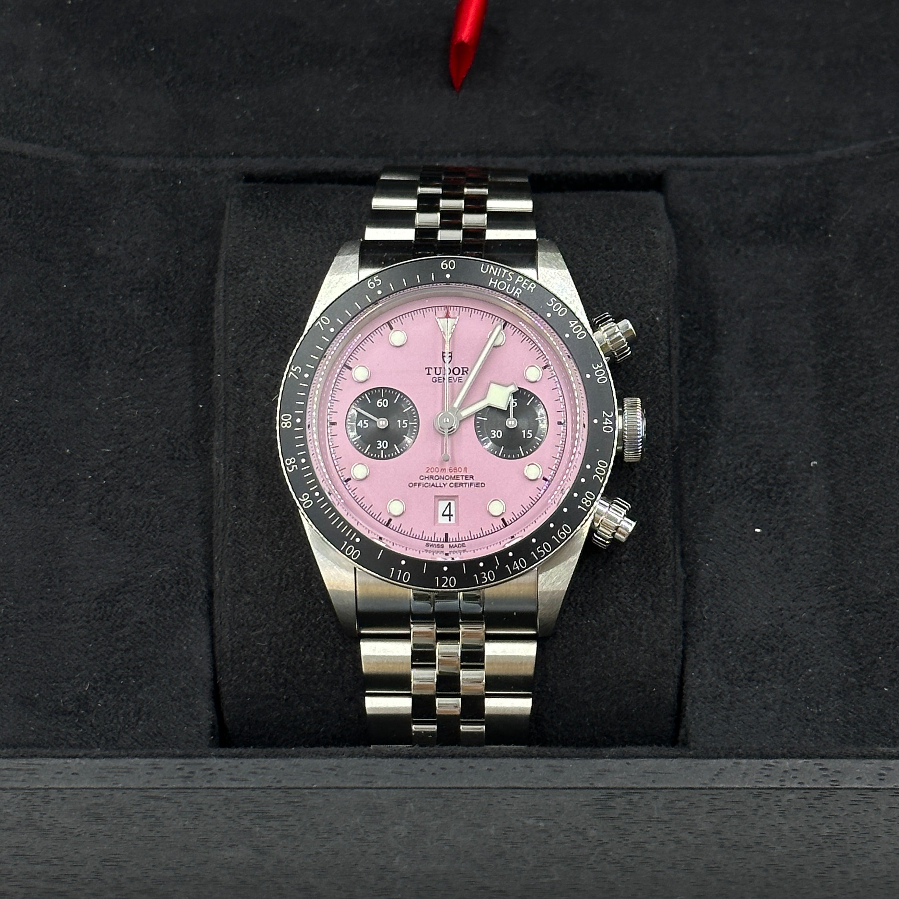 Tudor M79360N-0019 Heritage Black Bay Chronograph Pink