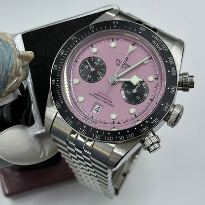 Tudor M79360N-0019 Heritage Black Bay Chronograph Pink