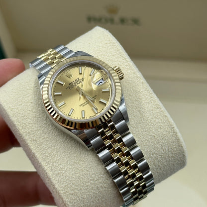 Rolex Lady-Datejust 279173 Champagne Index Jubilee 2025