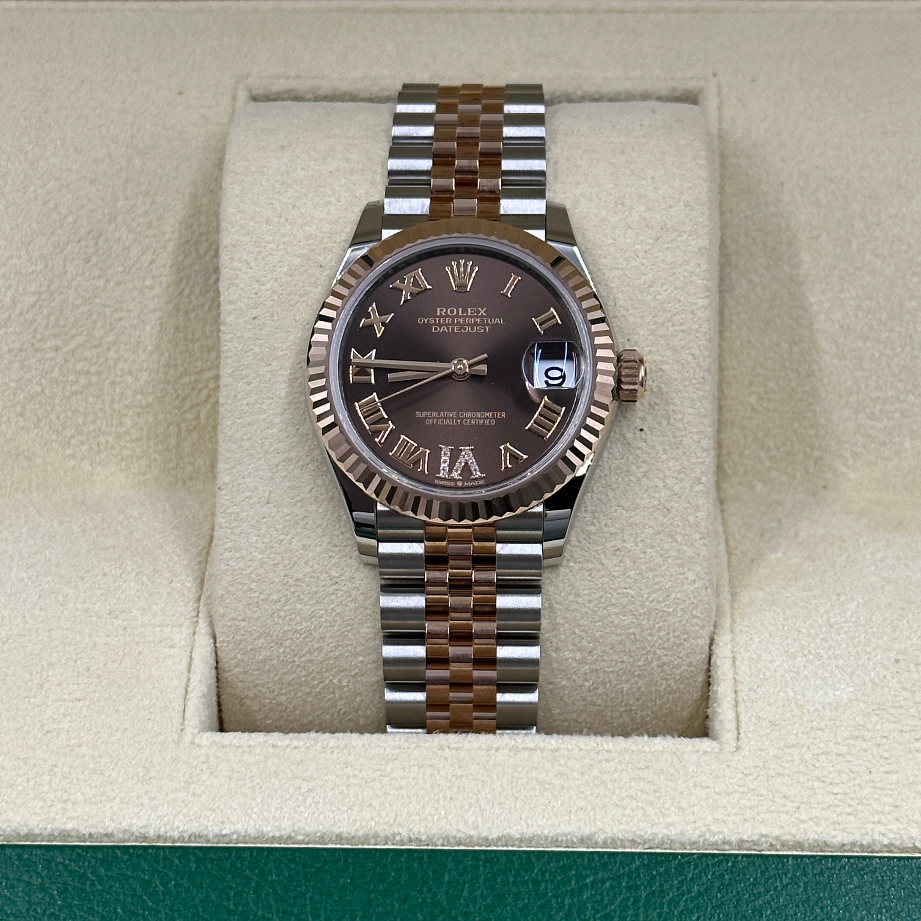 Rolex Datejust 31 278271 Chocolate VI Roman Jubilee