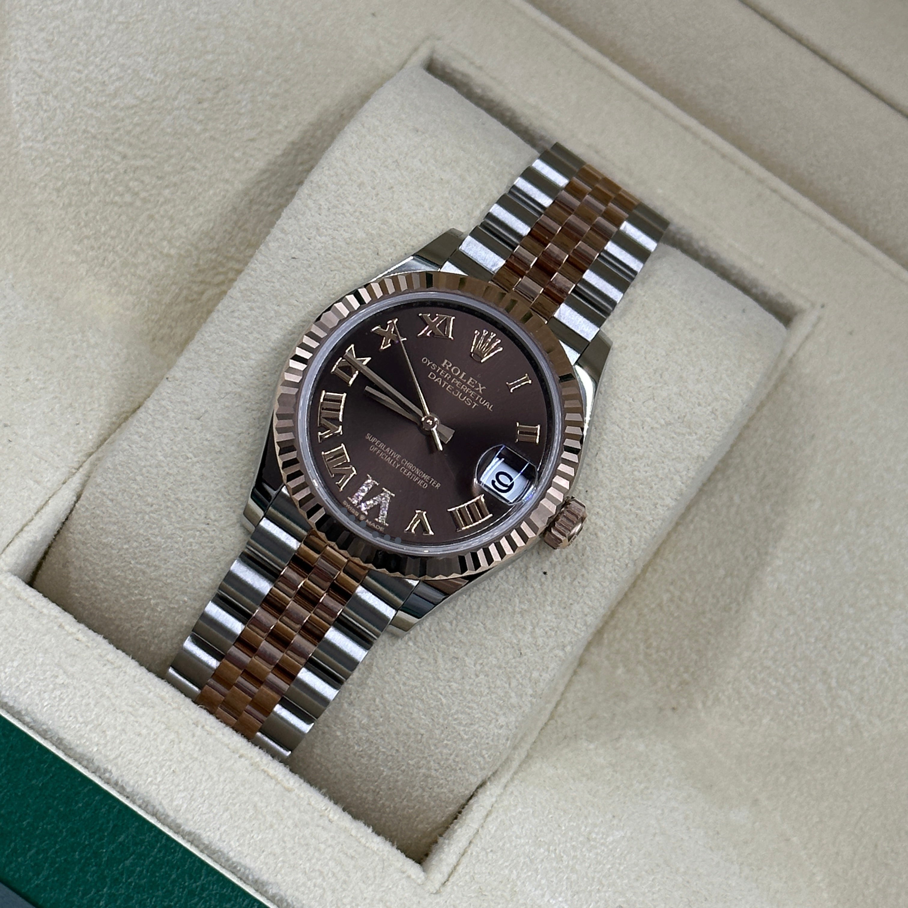 Rolex Datejust 31 278271 Chocolate VI Roman Jubilee