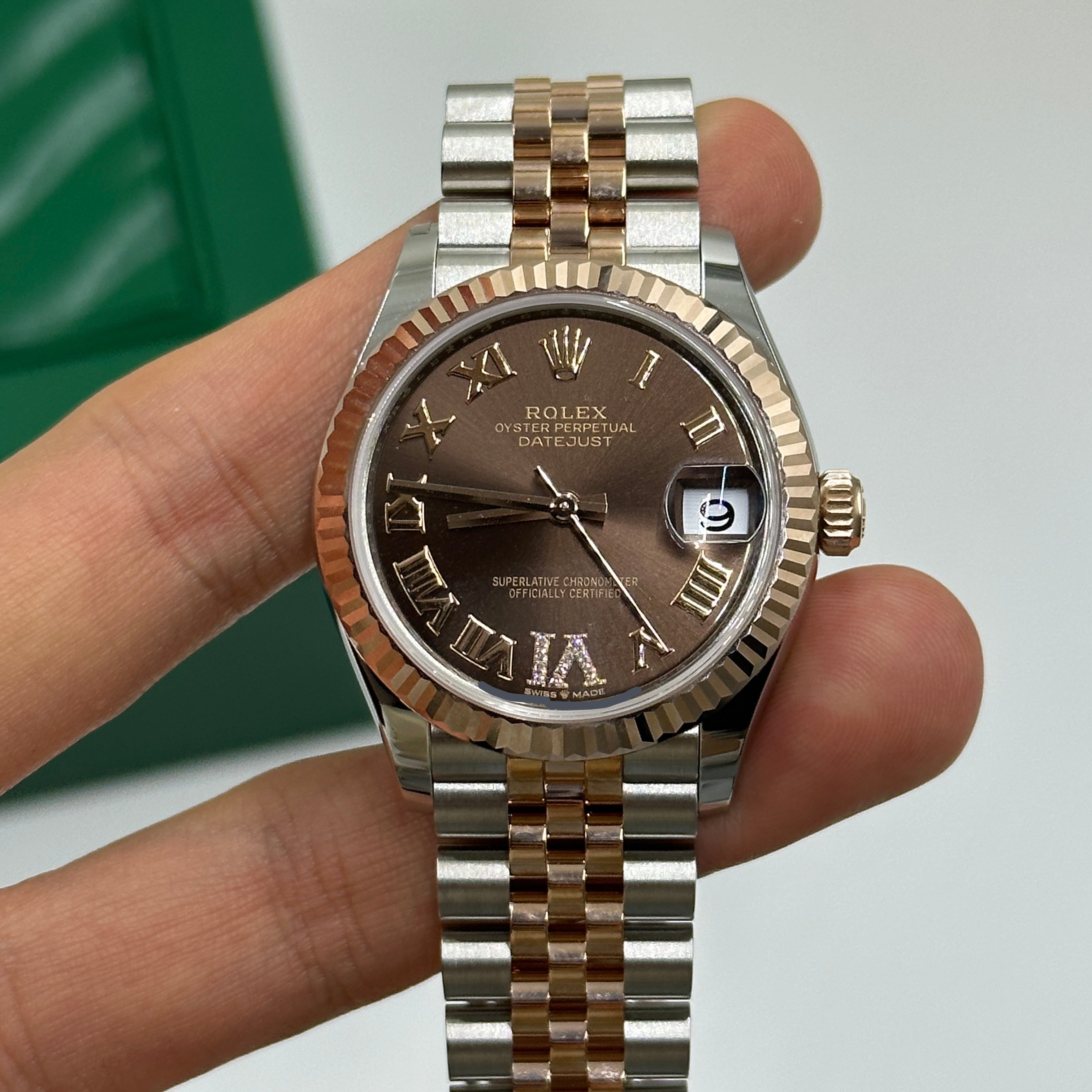 Rolex Dayjust 31 278271 VI Choco Roman Jubilee