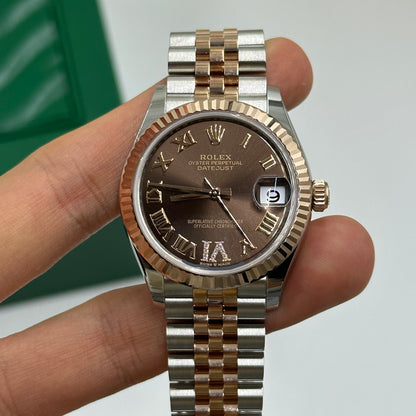 Rolex Dayjust 31 278271 VI Choco Roman Jubilee