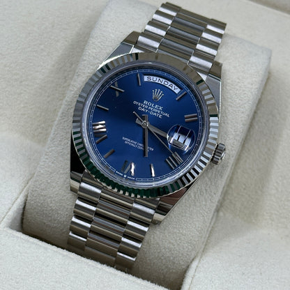 Rolex Day-Date 40 228239 Blue Ombre Roman 2025