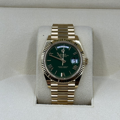 Rolex Day-Date 40 228238 GREEN ROMAN 2026