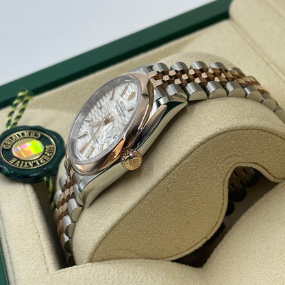 Rolex Datejust 36 126201-0033 Silver Flute Jubilee 2024