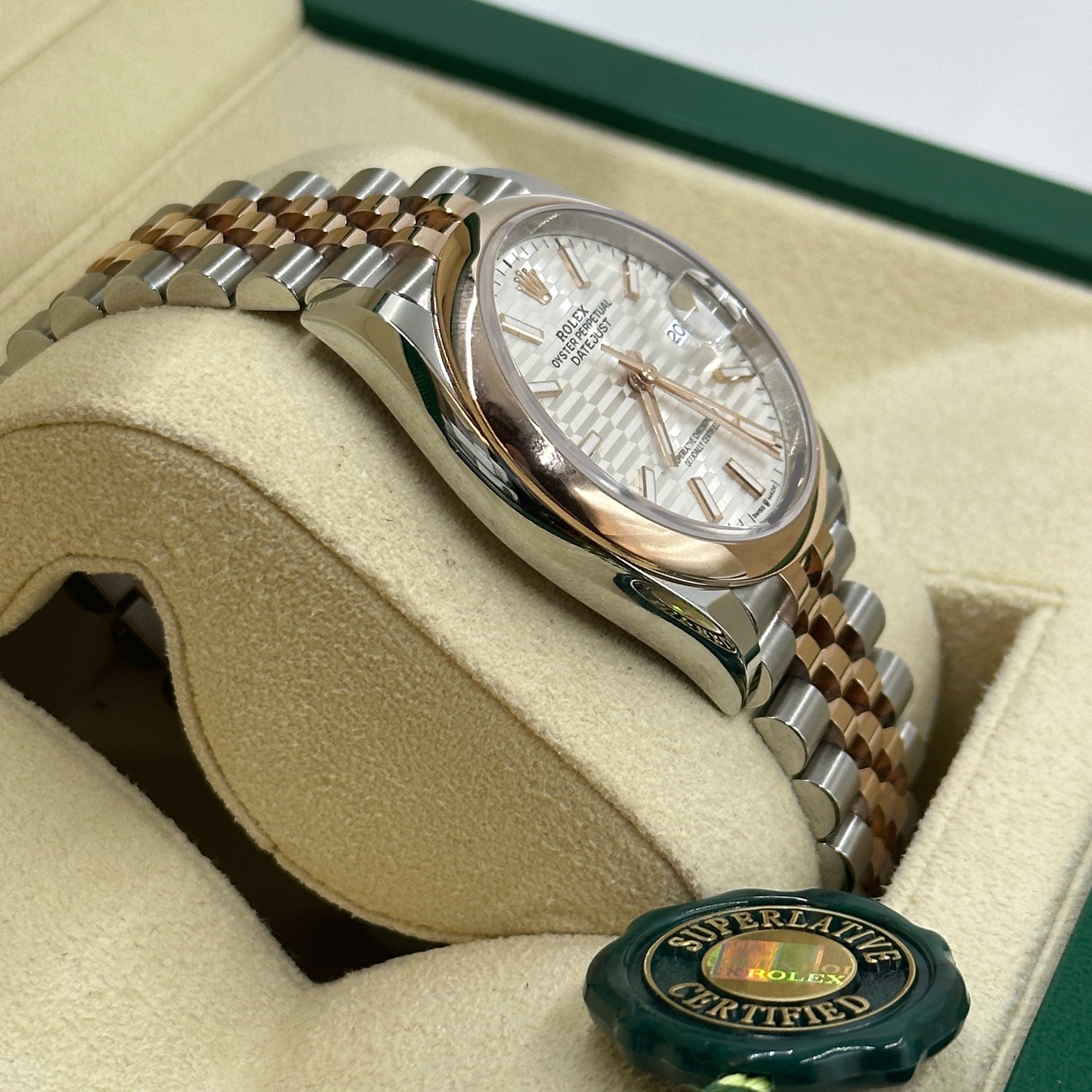 Rolex Datejust 36 126201-0033 Silver Flute Jubilee 2024