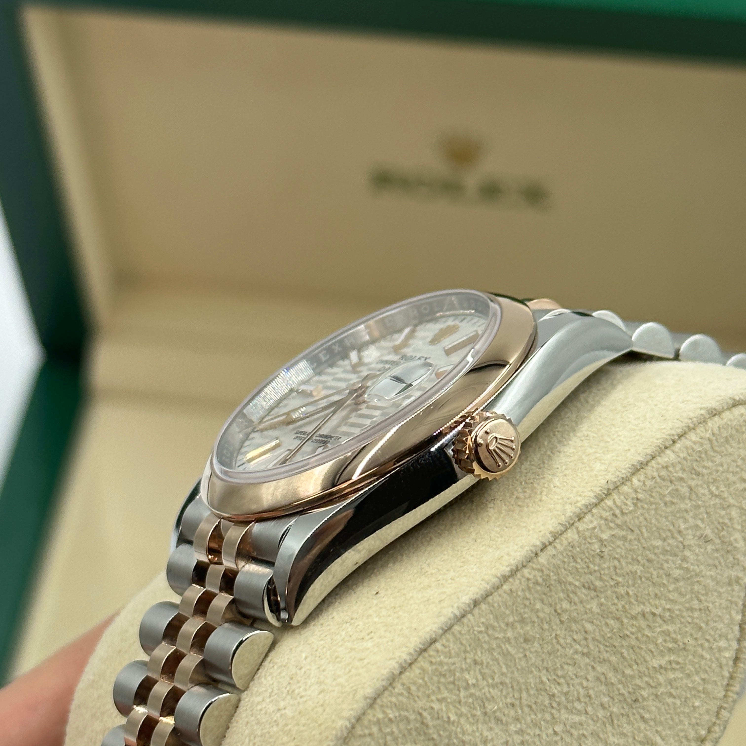 Rolex Datejust 36 126201-0033 Silver Flute Jubilee 2024