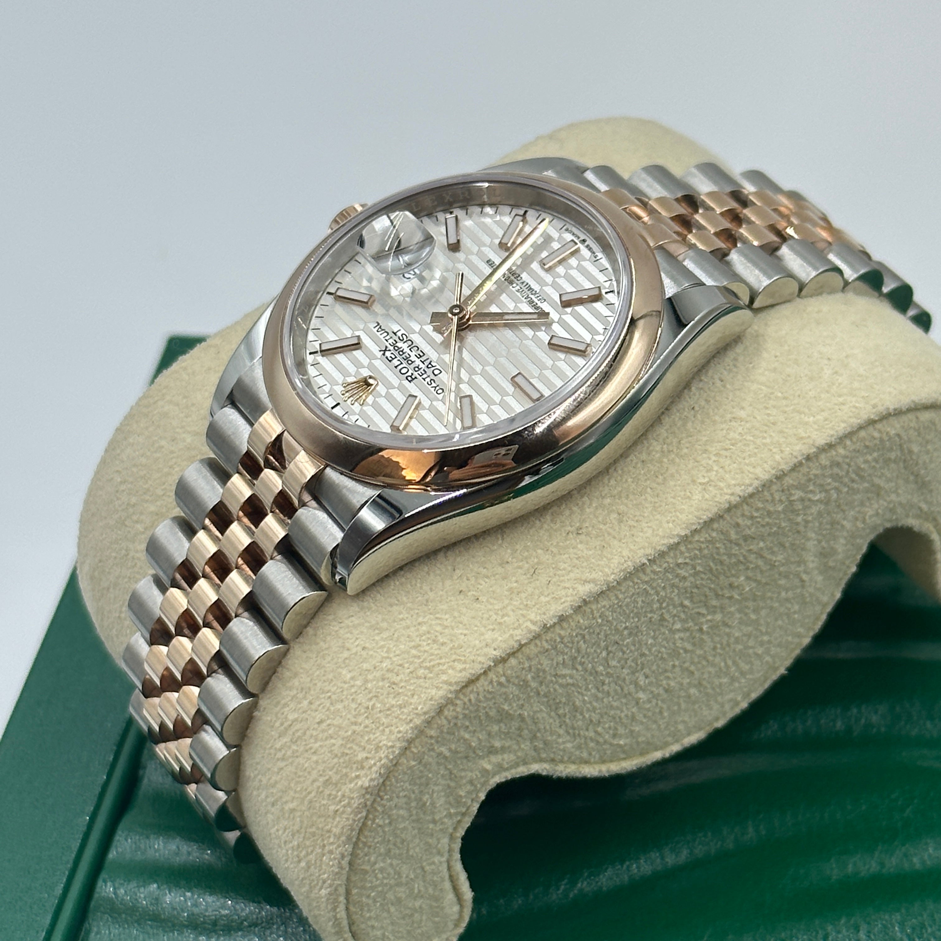 Rolex Datejust 36 126201-0033 Silver Flute Jubilee 2024